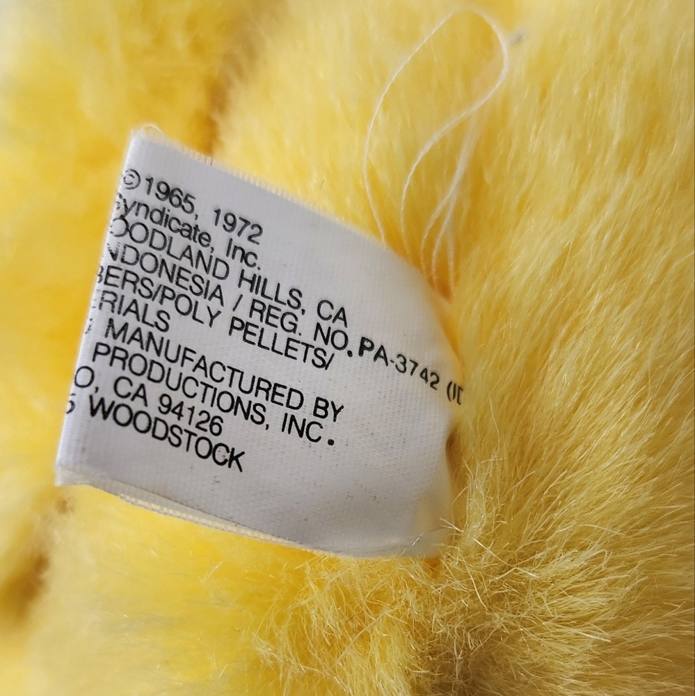 Vintage Dakin Peanuts Woodstock 11" Plush. - Picture 5 of 7